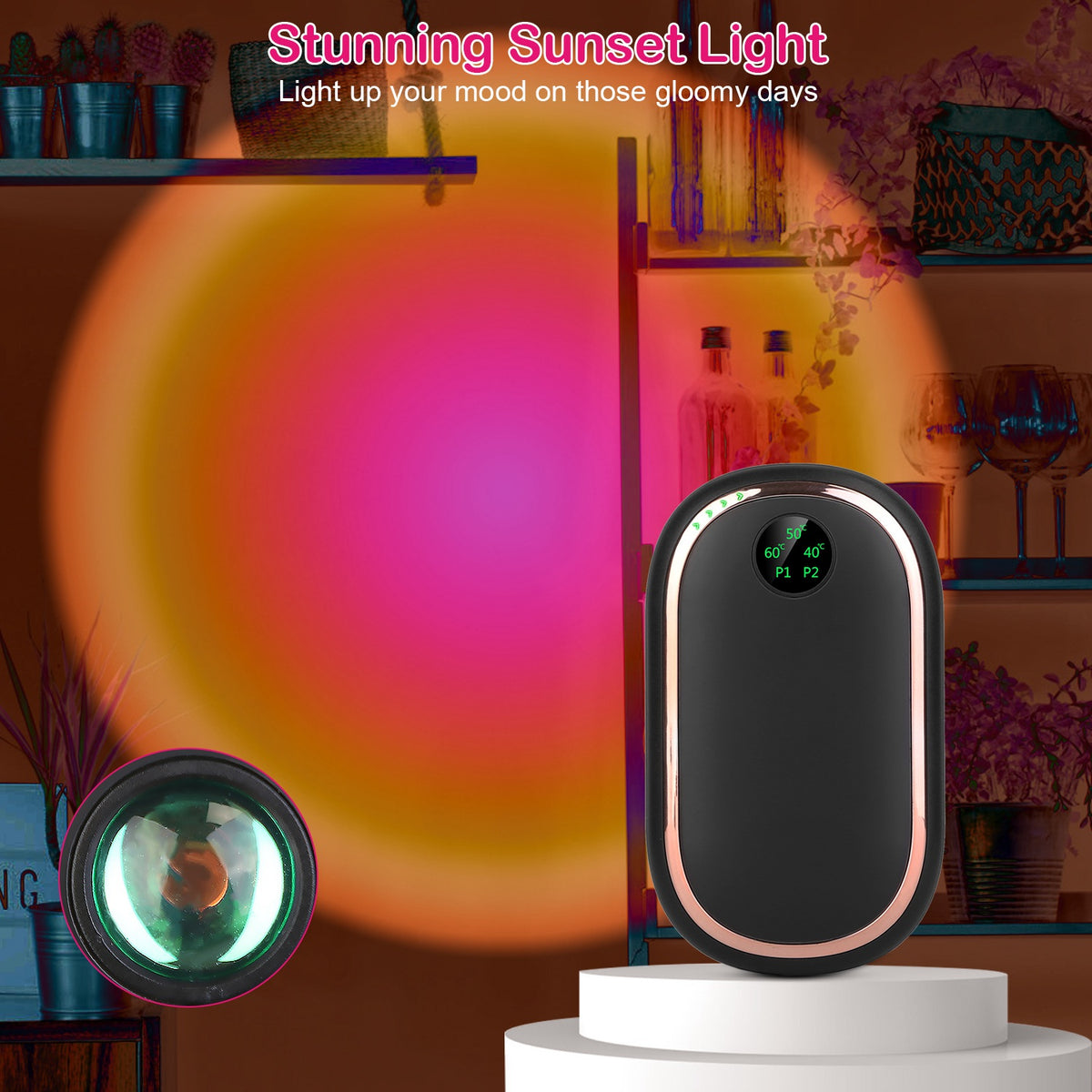 Rechargeable 6000mAh hand warmer and power bank – photo 9