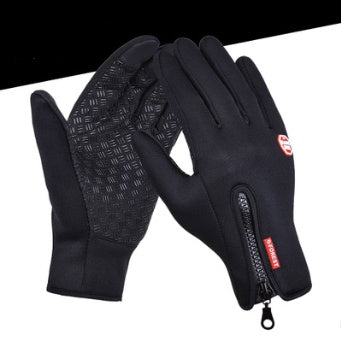 Touchscreen fleece-lined winter gloves – photo 10