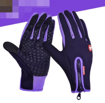 Touchscreen fleece-lined winter gloves – photo 8