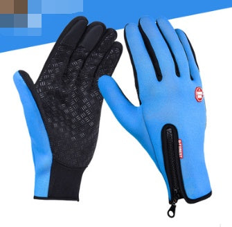 Touchscreen fleece-lined winter gloves – photo 9