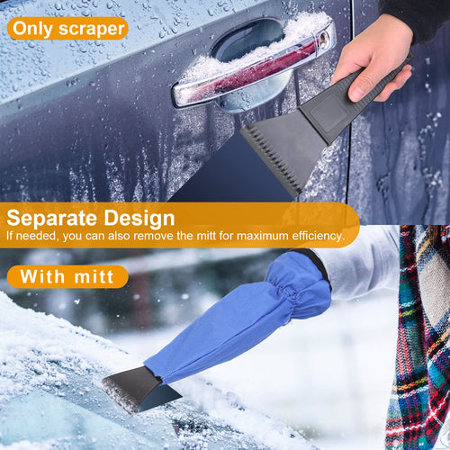 Fleece-lined ice scraper mitt – photo 2