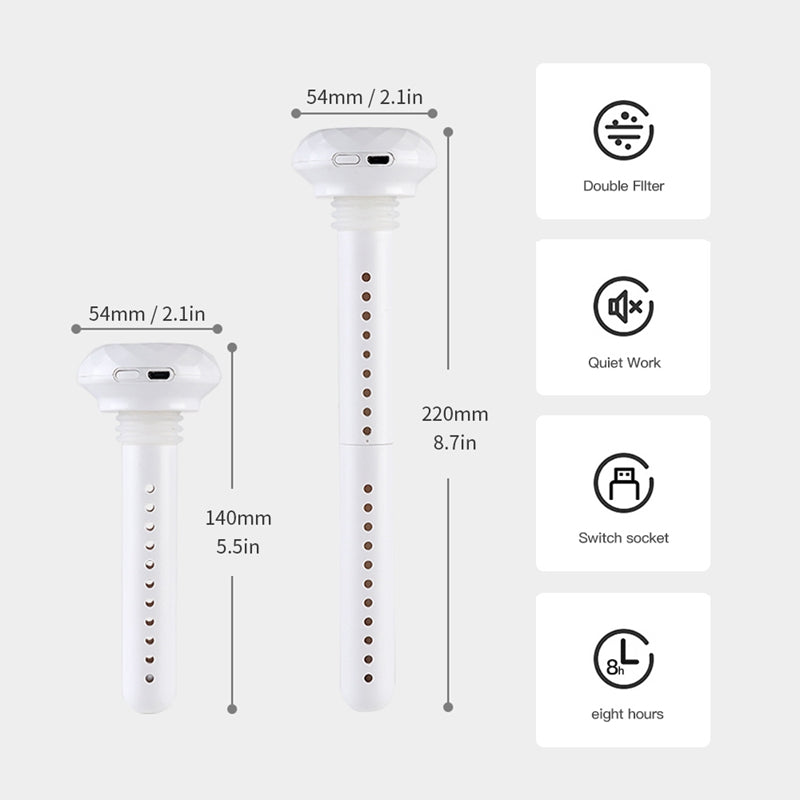 Mini USB humidifier for car and desk – photo 6