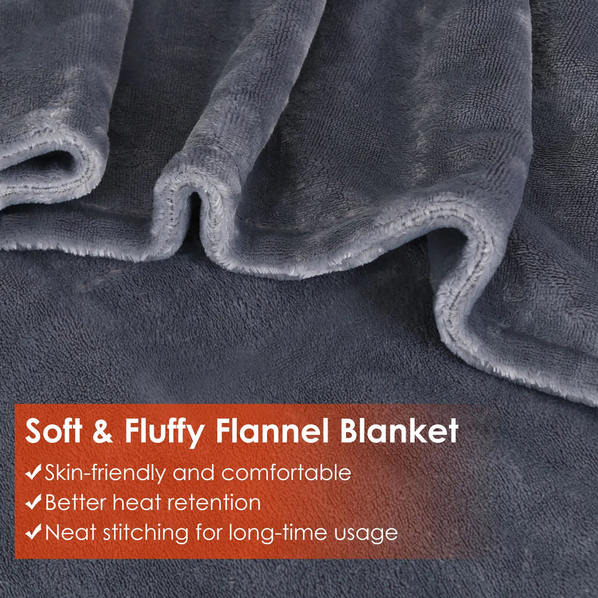 Wearable USB heated shawl blanket – photo 2