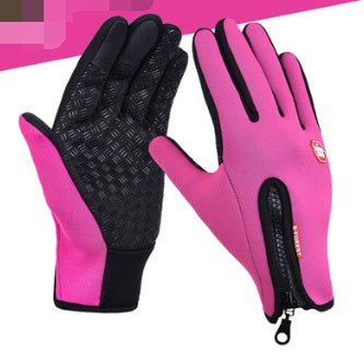 Touchscreen fleece-lined winter gloves – photo 11